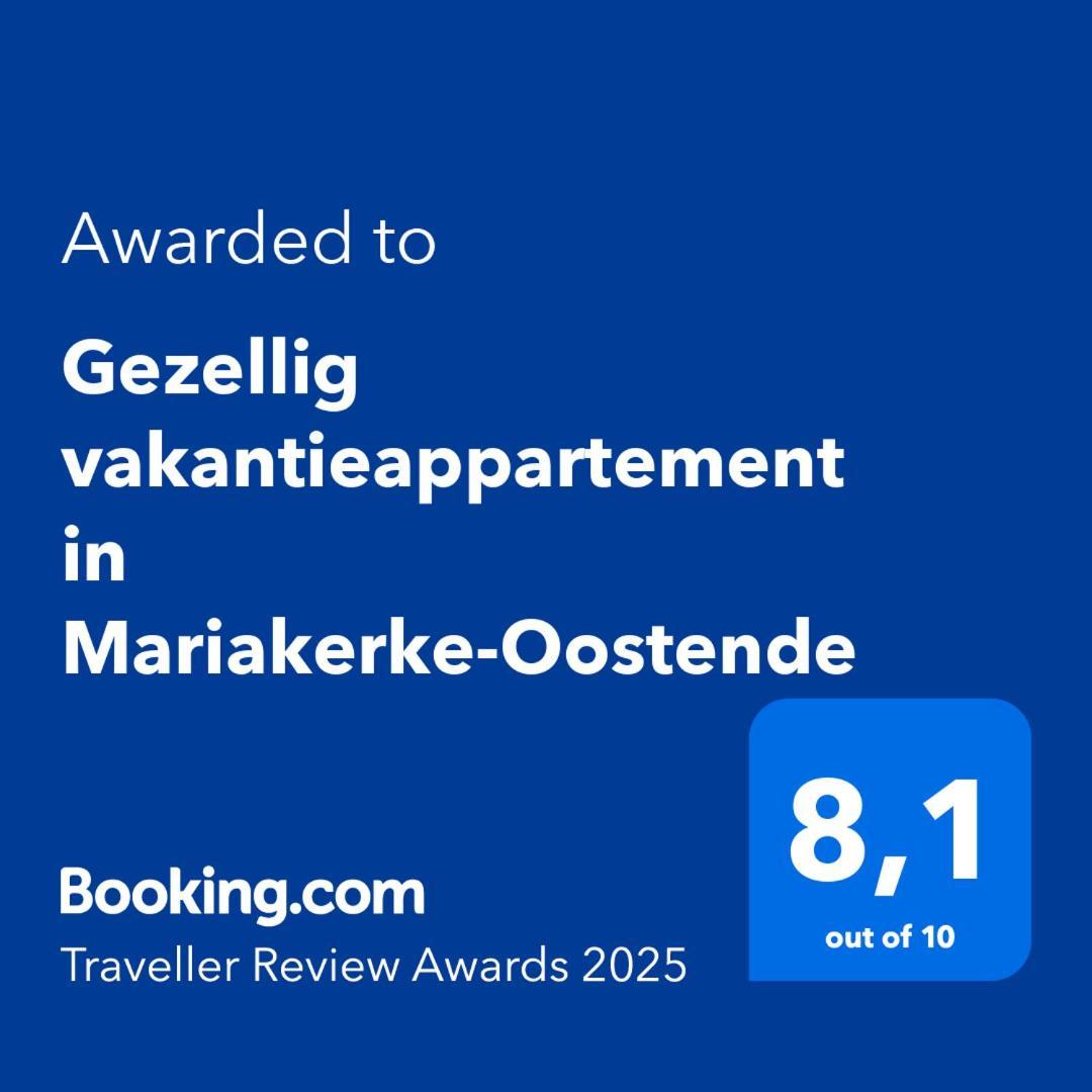 Gezellig Vakantieappartement In Mariakerke-Oostende Buitenkant foto